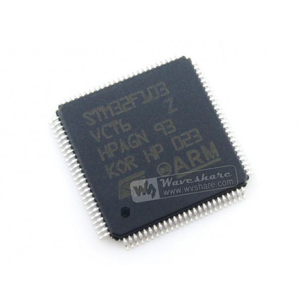 میکروکنترلر stm32f103vct6 /اورجینال ARM Cortex M3کویر الکترونیک
