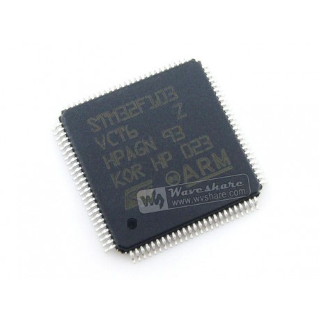 میکروکنترلر stm32f103vct6 /اورجینال ARM Cortex M3کویر الکترونیک