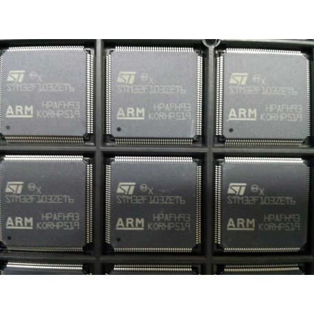 میکروکنترلر 100 درصد اورجینال STM32F103ZET- کویرالکترونیک
