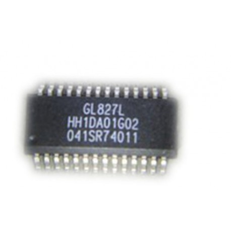 USB 2.0 Single Slot SD/MMC/MS Card Reader Controller-GL827Lکویر الکترونیک