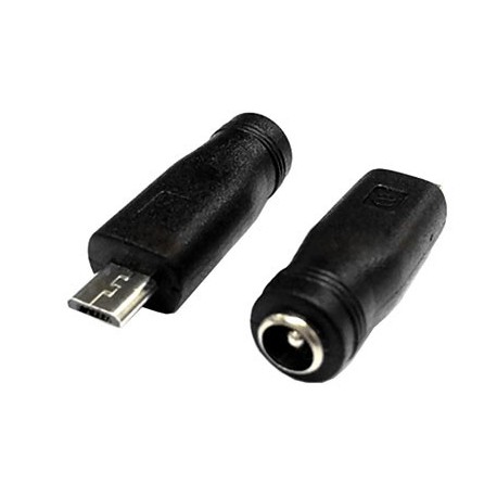 تبدیل Power Jack 5.5 2.1mm به Micro USB-کویرالکترونیک