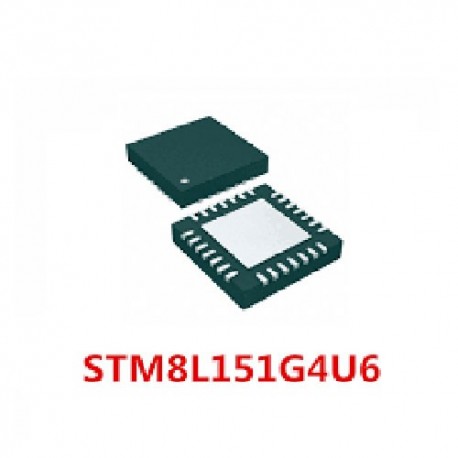 میکروکنترلر stm8l151g4u6 /اورجینال - کویرالکترونیک
