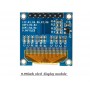 oled 0.96 inch OLED display module 128x64 ssd1306 IIC SPI /Yellow&Blue -کویرالکترونیک