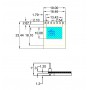 OLED 0.66 inch OLED Module White 64x48 IIC SPI / SSD1306 -کویر الکترونیک