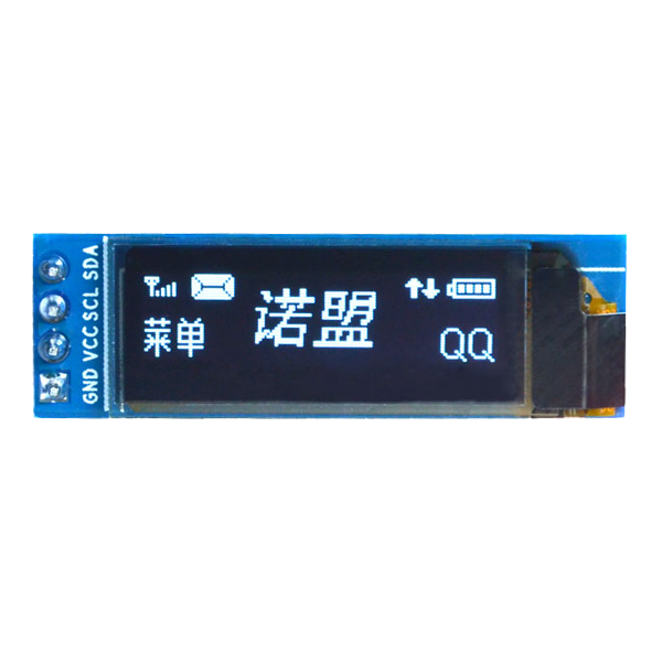 OLED 0.91 inch OLED Module White 128x32 IIC / SSD1306