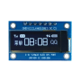 OLED 0.91 inch OLED Module Blue 128x32 SPI / SSD1306 -کویر الکترونیک