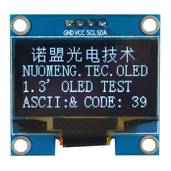 OLED 1.3 inch OLED Module White 128x64 IIC / SSD1306 -کویر الکترونیک