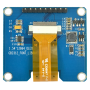 OLED 1.54 inch OLED Module Yellow 128x64 SPI / SSD1309 -کویر الکترونیک
