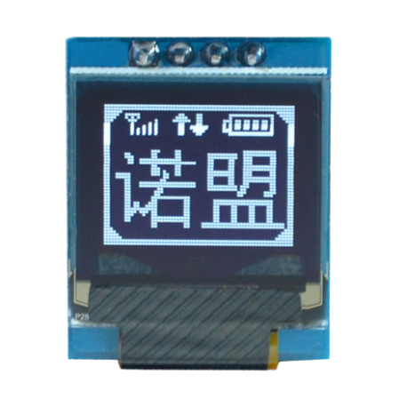 OLED 0.66 inch OLED Module Blue 64x48 IIC / SSD1306 -کویر الکترونیک
