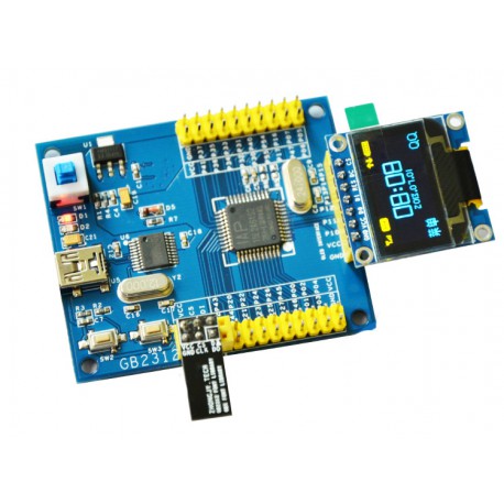 OLED 0.96 inch OLED display module 128x64 SSD1306 IIC SPI / Blue -کویرالکترونیک