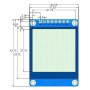ماژول 1.54 اینچ 1.54inch LCD display Module, 240x240 SPI - ST7789 - کویرالکترونیک