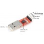 ماژول مبدل USB به TTL با تراشه CP2102 - کویر الکترونیک
