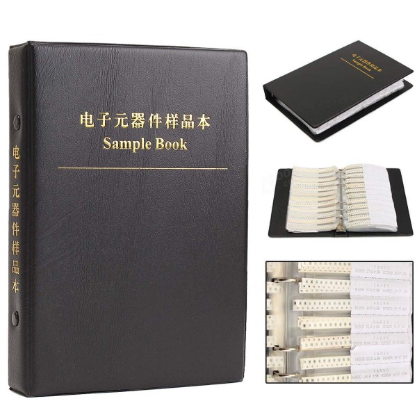 بوک مقاومت Book Resistor - SMD - 0603 1% - 170KINDS - کویر الکترونیک