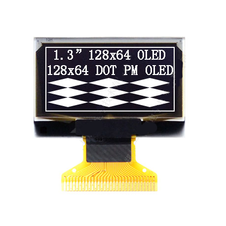 OLED 1.3 inch White 128x64 IIC SPI Series / SSD1306 -کویر الکترونیک