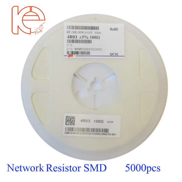 مقاومت 100R - Network - Resistor - SMD (0603) 5%