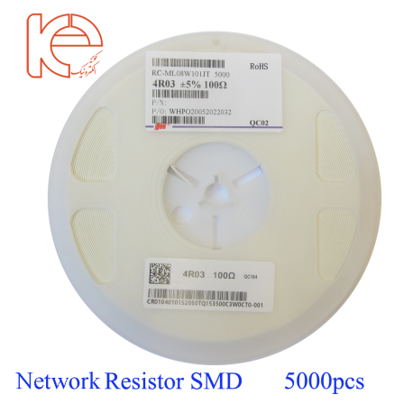 مقاومت 100R - Network - Resistor - SMD (0603) 5% - کویر الکترونیک