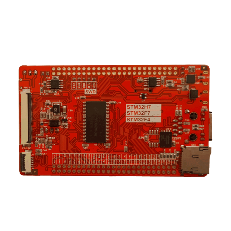 برد کاربردی  و حرفه ای نانو   EWB-STM32-NANO-FULL -STM32H743IIT6-V6.0 (جدید) امکانات فول