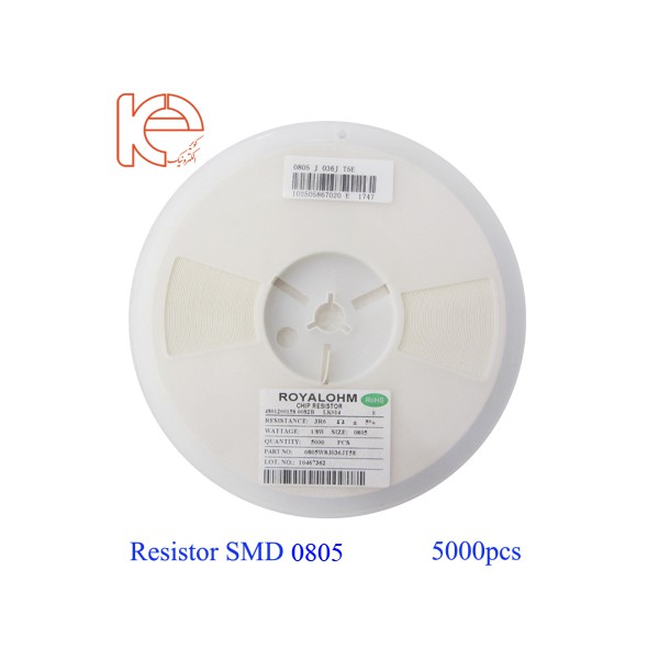 مقاومت 3.6R - Resistor - SMD (0805) 5%