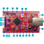 برد کاربردی و حرفه ای STM32F407VG-LAN-V3 کویرالکترونیک