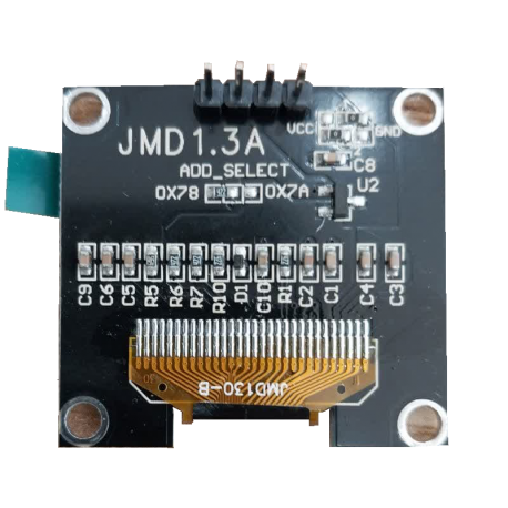 OLED 1.3 inch OLED Module Blue 128x64 IIC / SH1106 -کویر الکترونیک
