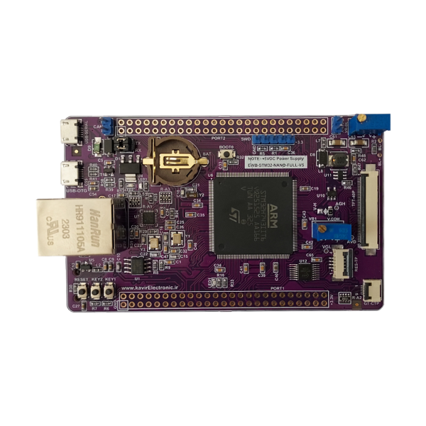 برد کاربردی و حرفه ای نانو EWB-STM32-NANO-FULL -STM32H743IIT6-V5.0 (جدید) امکانات فول