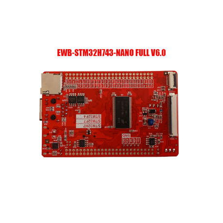 برد کاربردی  و حرفه ای نانو   EWB-STM32-NANO-FULL -STM32H743IIT6-V6.0 (جدید) امکانات فول