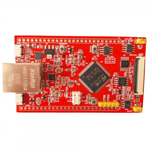 برد کاربردی و حرفه ای STM32F407VG-LAN-V4 کویرالکترونیک