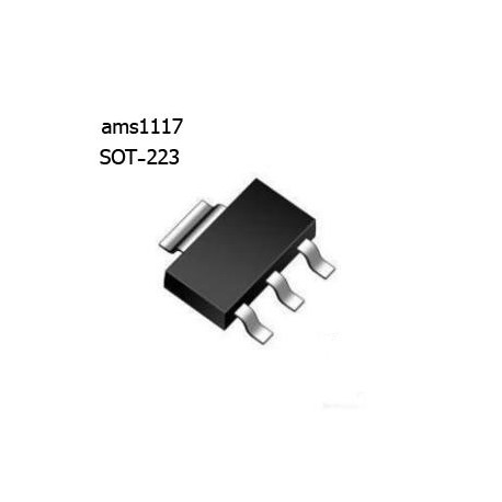 ams1117-5رگولاتور 5 ولت - کویرالکترونیک