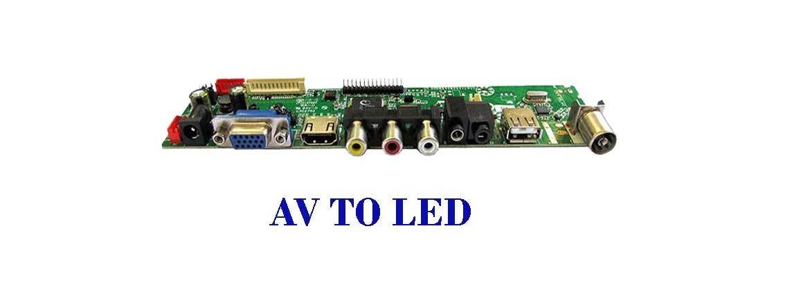  AV To LED/LCD