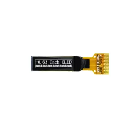 OLED 0.63 inch   120x28  IIC / SSD1312-کویر الکترونیک