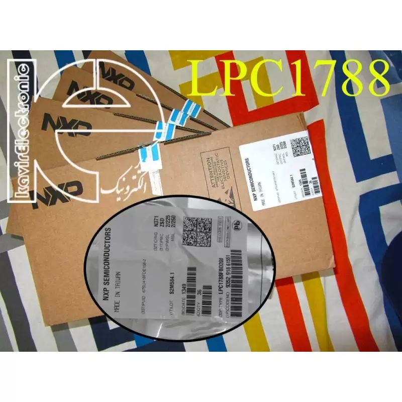 میکروکنترلر LPC1788 Cortex-M3-اورجینال -تایوان - کویرالکترونیک