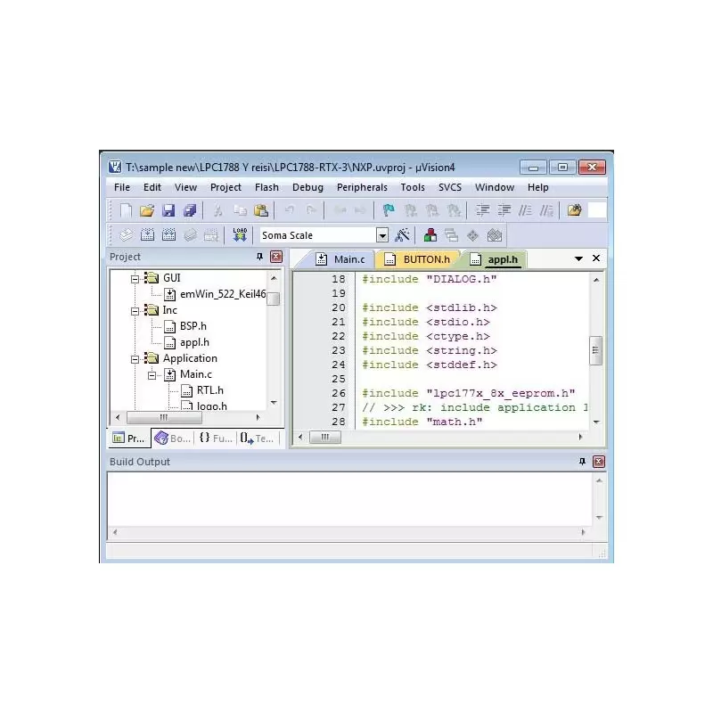 فیلم آموزشی سیستم عامل Emwin و میکروکنترلر LPC1788 