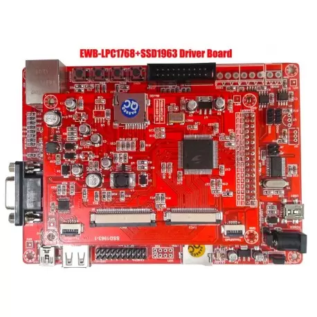 برد آموزشی کاربردی LPC1768 با السیدی 3.2 مدل EWB- کویر الکترونیک