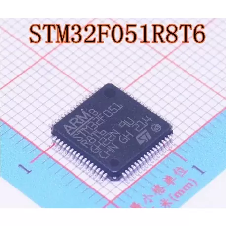 میکروکنترلر STM32F051R8T6 اورجینال- کویرالکترونیک میکروکنترلر STM32F051R8T6 اورجینال- کویرالکترونیک