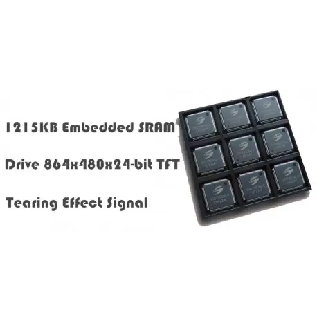 داریور  lcd4.3 -ssd1963QL9-راه اندازی با MCU- کویرالکترونیک