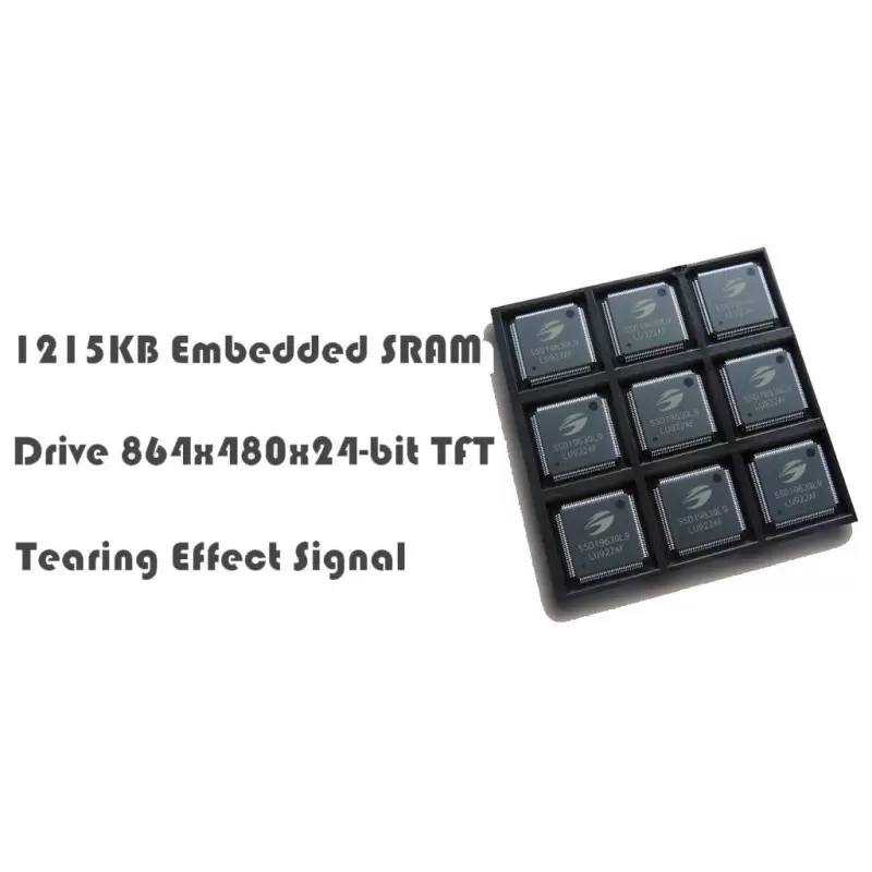 داریور  lcd4.3 -ssd1963QL9-راه اندازی با MCU- کویرالکترونیک