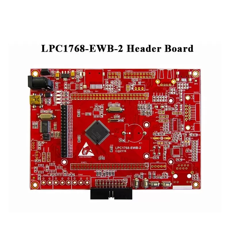 EWB_LPC1768-Header برد آموزش LPC1768- کویر الکترونیک