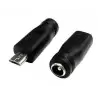 تبدیل Power Jack 5.5 2.1mm به Micro USB-کویرالکترونیک تبدیل Power Jack 5.5 2.1mm به Micro USB-کویرالکترونیک