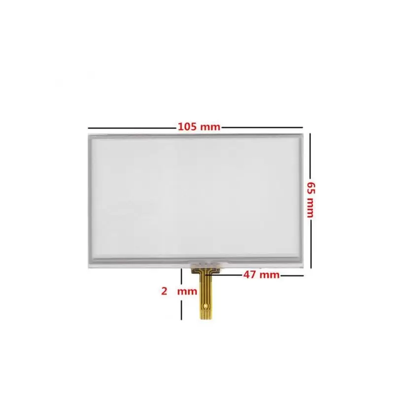 تاچ مقاومتی4.3اینچresistive touch 4.3 inch - کویرالکترونیک