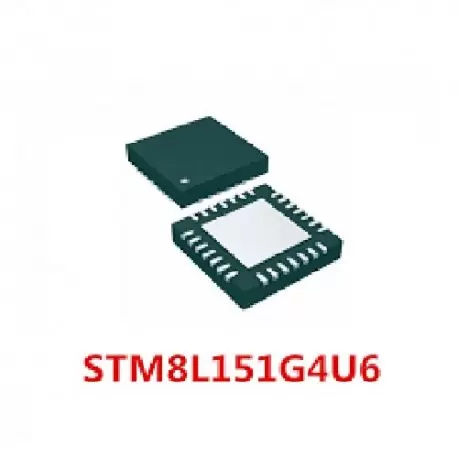 میکروکنترلر stm8l151g4u6 /اورجینال - کویرالکترونیک میکروکنترلر stm8l151g4u6 /اورجینال - کویرالکترونیک