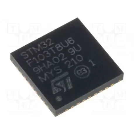 میکروکنترلر STM32F103T8U6/ اورجینال-  کویرالکترونیک میکروکنترلر STM32F103T8U6/ اورجینال-  کویرالکترونیک