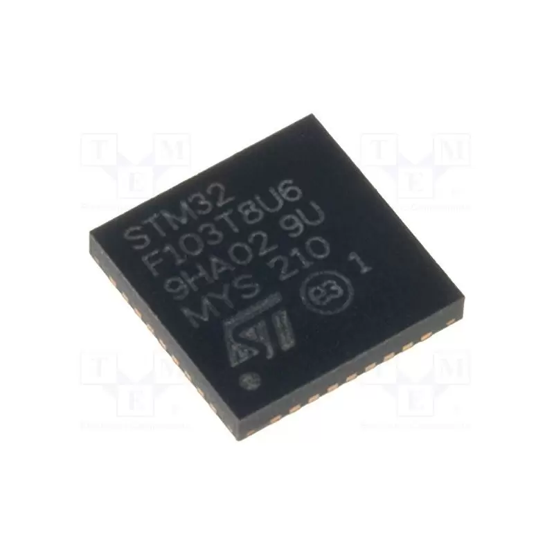 میکروکنترلر STM32F103T8U6/ اورجینال-  کویرالکترونیک