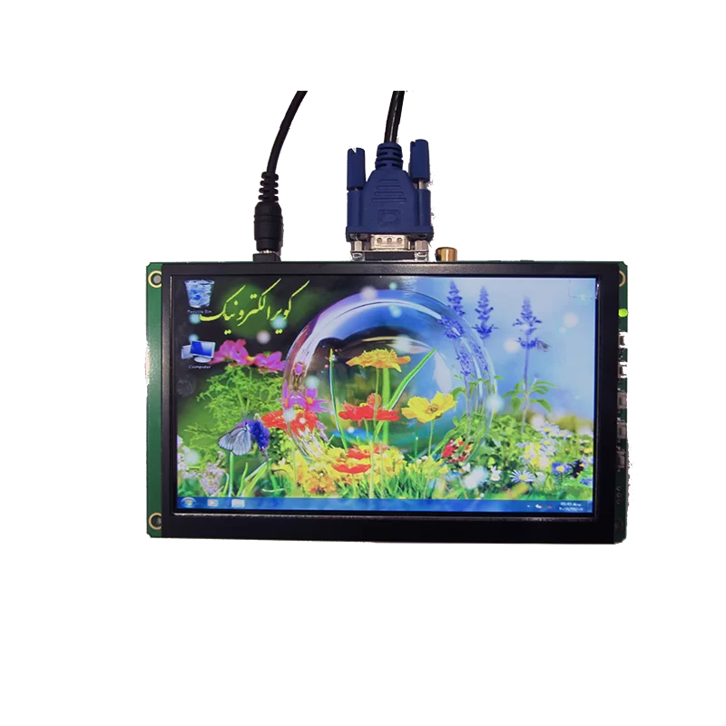 کیبرد درایور برد تصویری با ورودی VGA+HDMI مخصوص برد رزبری، نانو پای، بیگل بن و ...- کویرالکترونیک