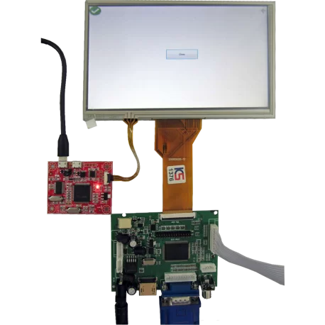 برد  usb touch جدید (قابلیت کار در تمام سیستم عامل ها)- کویرالکترونیک