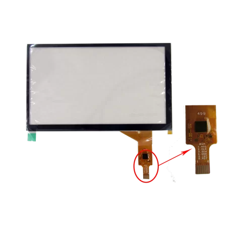 تاچ خازنی 7 اینچ 6 پین- کویرالکترونیک تاچ خازنی 7 اینچ 6 پین- کویرالکترونیک