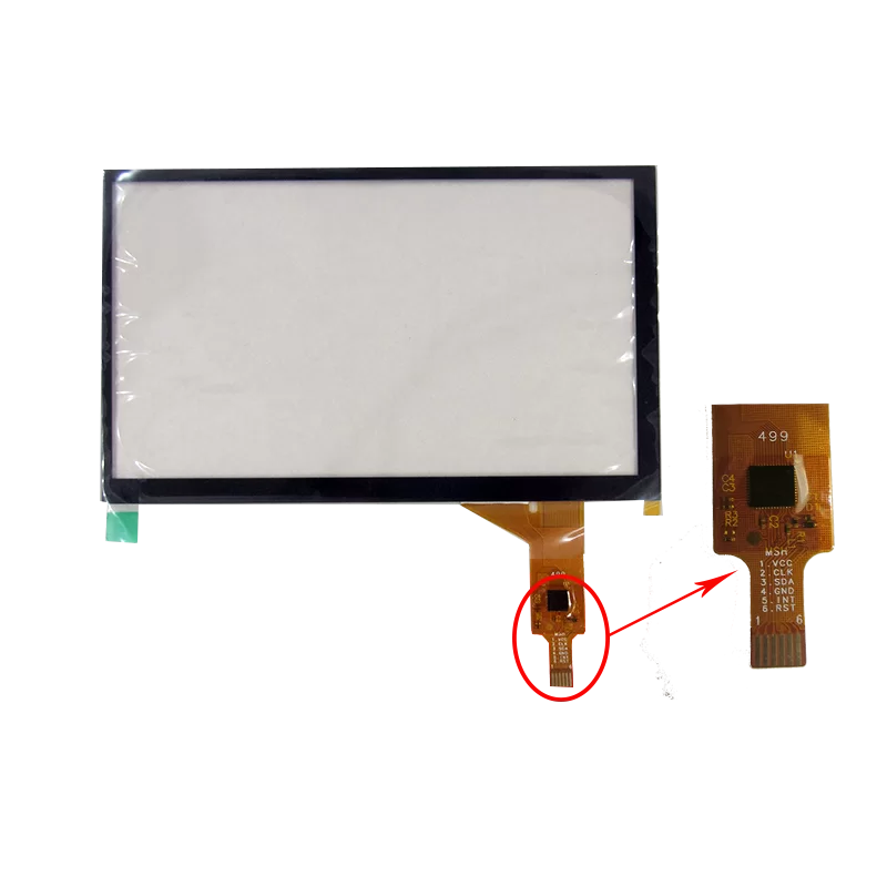 تاچ خازنی 7 اینچ 6 پین- کویرالکترونیک