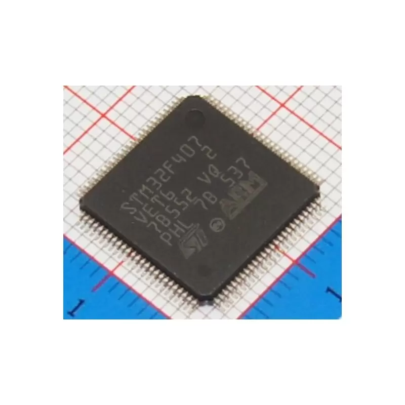 میکروکنترلر stm32f407 VET6 /اورجینال -New and original+گارانتی -کویرالکترونیک
