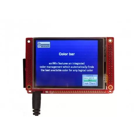 برد آموزشی کاربردی LPC1768 مدل ewb1768-rev1.1 کویرالکترونیک