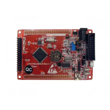 برد آموزشی کاربردی LPC1768 مدل ewb1768-rev1.1 کویرالکترونیک