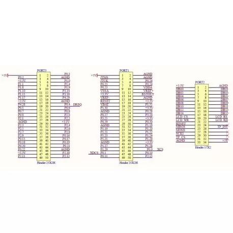 برد آموزشی کاربردی LPC1768 مدل ewb1768-rev1.1 کویرالکترونیک